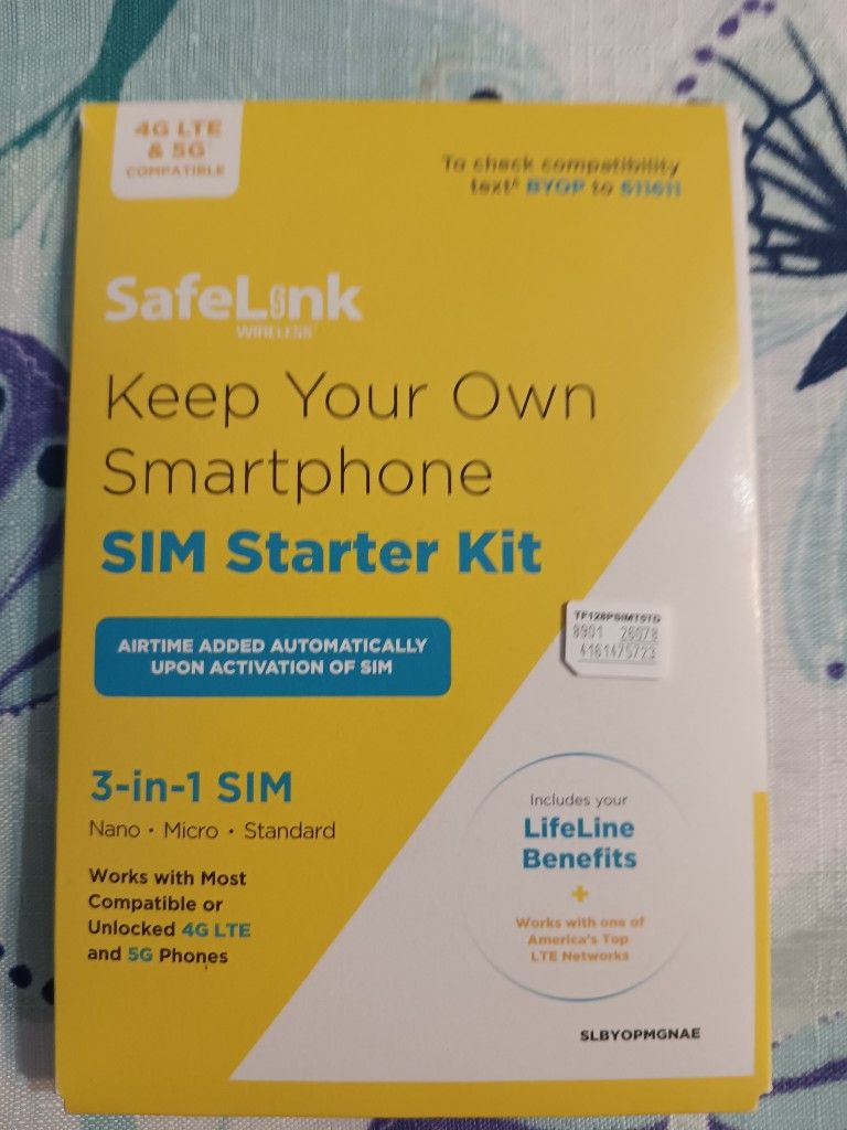 SafeLink Sim Card 