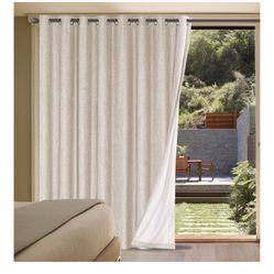 Beige Curtain panels