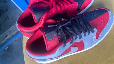 red black & grey jordans