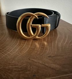 Gucci Black Belt