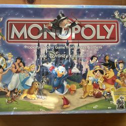 Disney Monopoly game from 2001