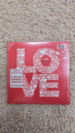Starbucks RED All You Need Is Love CD 2009 Starcon U2 Dave Matthews NEW SEALED