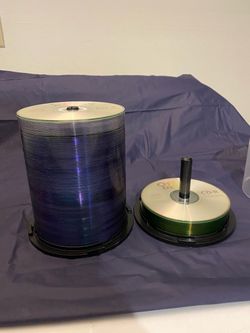 Blank CD-R Disc Spindles Bundle