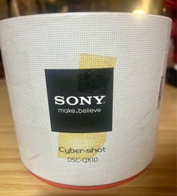 Sony Cyber-shot DSC-QX10 18.2MP Digital Camera - Black