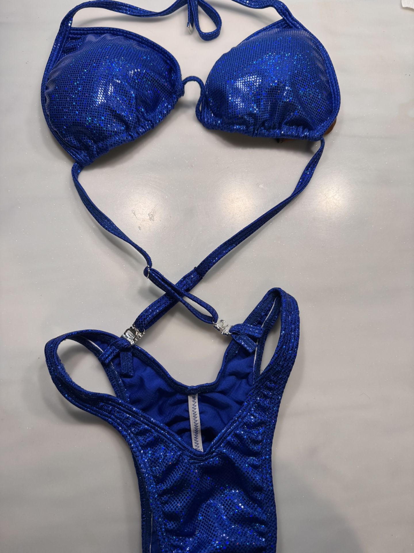 Angel Competition Bikinis - Blue Figure Practice Suit