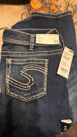 Silver jeans