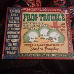 Frog Trouble Kids Sing A Long Book Comes With Cd