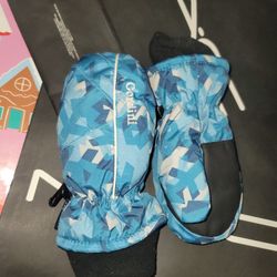 Child Size Snow Mittens Kids