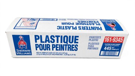 Plástico para Pintor Sherwin Williams 161-9345 - 12x400 ft 4800 sq ft NUEVO