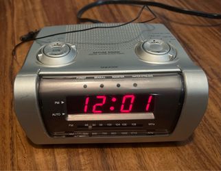 Retro Nexxtech Nature Sound AM/FM Clock Radio (Model DI-0363)