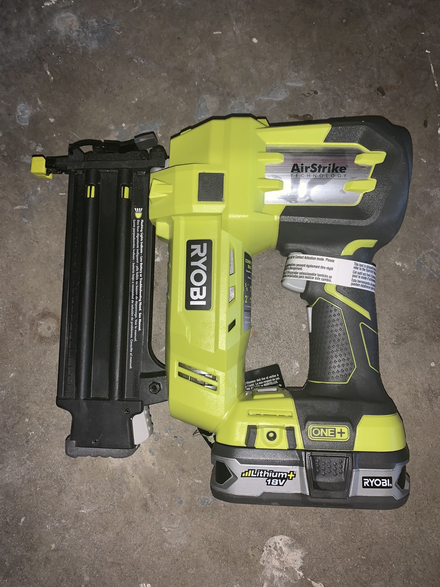 Ryobi nailgun