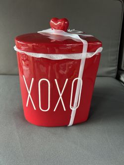 Valentines Glass Jars 