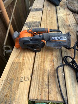 Ridgid sander