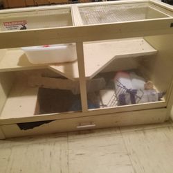 ANIMAL CAGE FOR RABBIT OR OTHER SMALL CREATURE