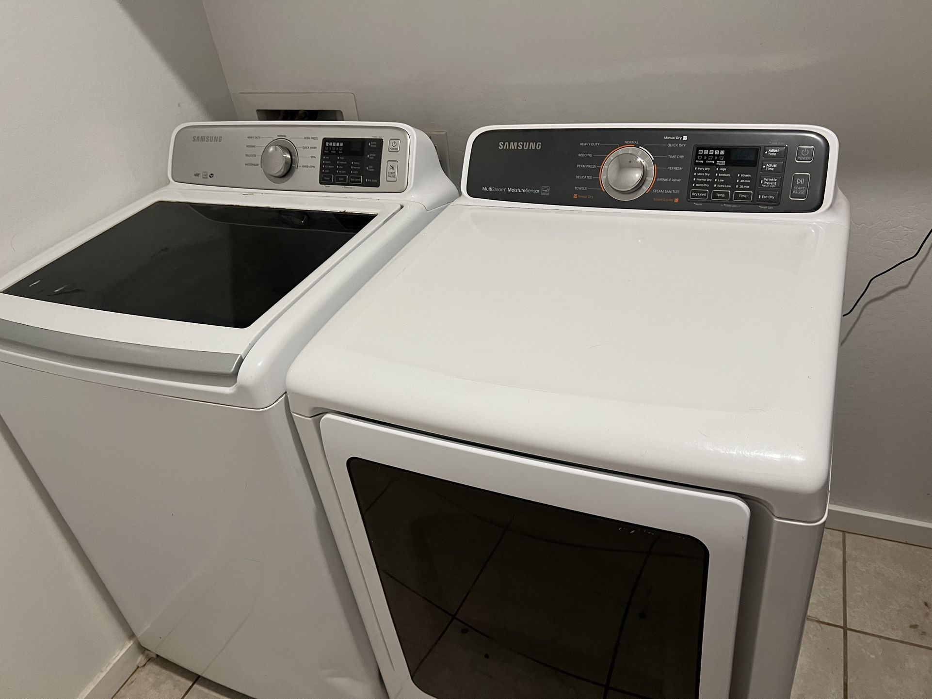 Washer and Dryer