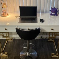 Safavieh Couture Valeria Lacquer Writing Desk in White