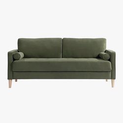 Bran new Mercury Row Garren 75.6 Tufted Sofa GREEN