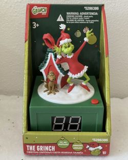 Christmas Grinch Countdown Clock Decoration