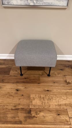 West elm ottoman (2) Each