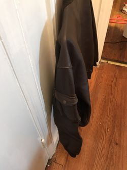 Boys gap leather jacket