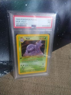 Muk 1st edition holo jungle psa7