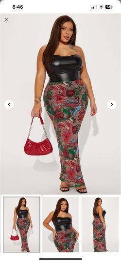 Plus Size Fashion Nova Maxi Dress