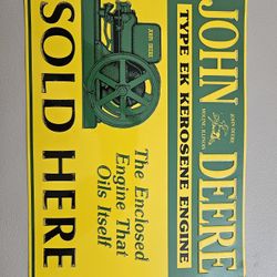 Reproduction John Deere Sign 