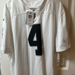 Brand New Derek Car Raiders Jersey 