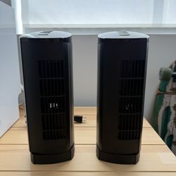 2 Cascade Portable Tower Fans – $30 for 1 / $50 for both