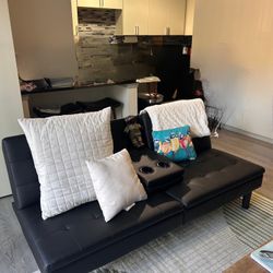 Sofabed with Cupholder & USB