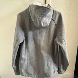 Woman Gray Jacket