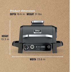 Ninja Wood fire Outdoor Grill And Smoker