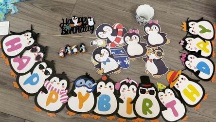 Penguins Birthday Party Decorations