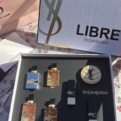 Ysl libre perfume makeup gift set women regalos mujer, Retail $290
