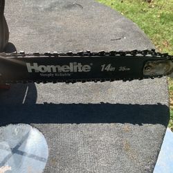 Homelite Electric Saw And Straight Shaft String Trimmer