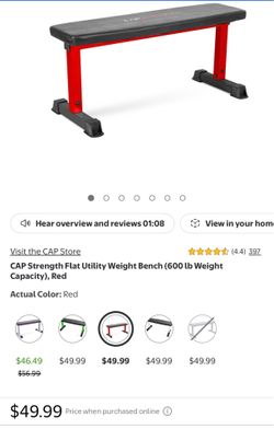 CAP Strength  Weight Bench