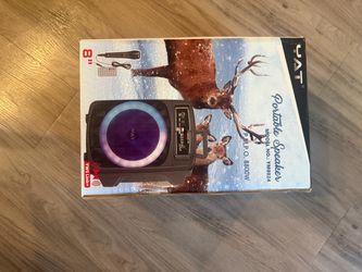 Karaoke Speaker with microphone.