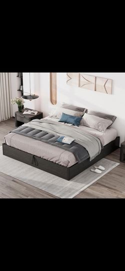 Queen Lift Up Platform Bed Frame