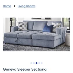 Sleeper sectional 