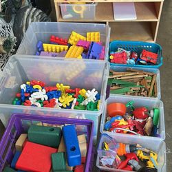 Kitchen Set Blocks Legos Toys Variety Of Stuff Offer $40