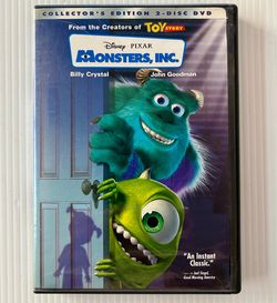 Disney Monsters Inc 2 DVD Collectors Addition Tap See More for All Info