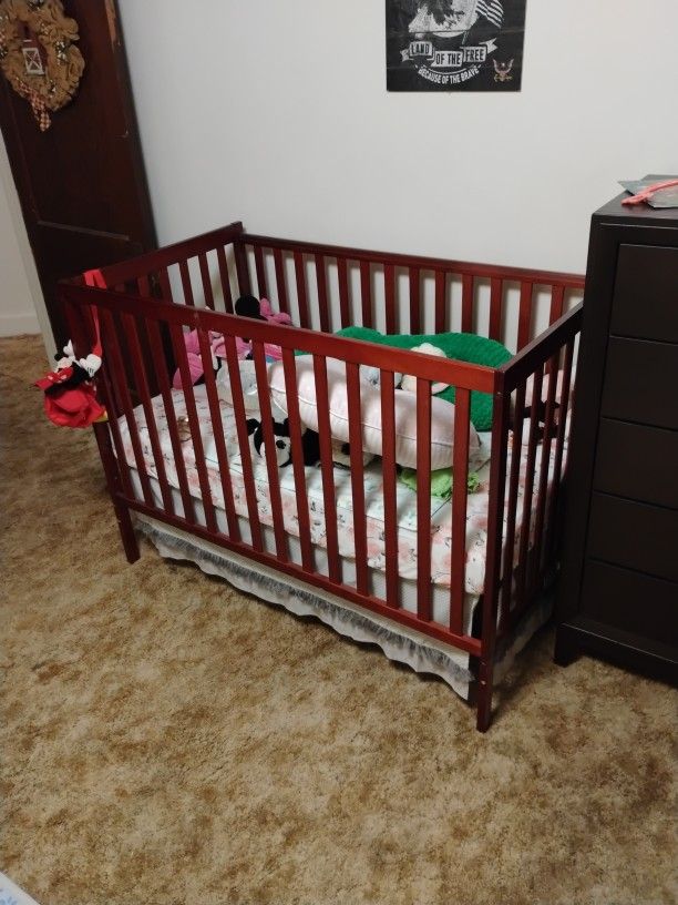 Crib And Mattress Never Used