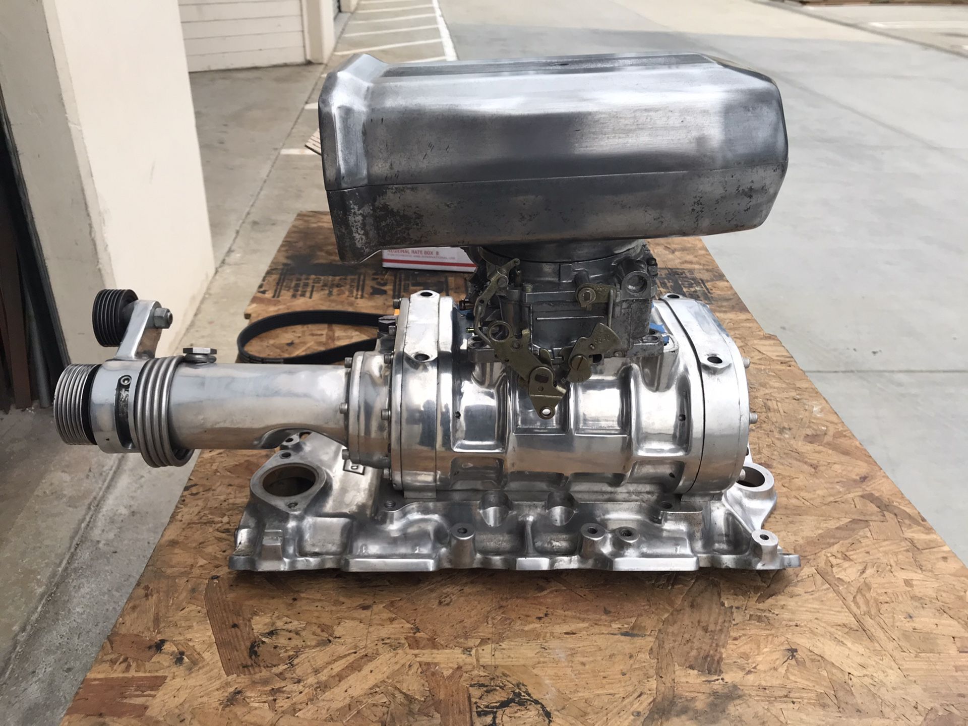 Weiand 142 Polished SBC Blower Supercharger for Sale in Gardena, CA