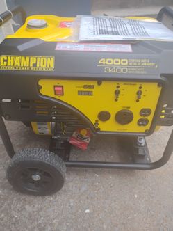 Champion 4000/3400 Gas Generator