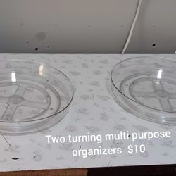 Two turning organizer