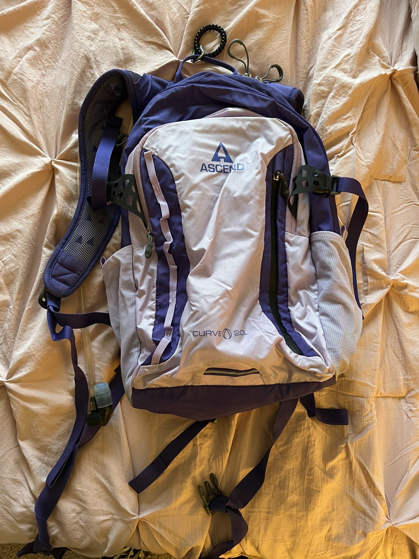 Ascend Hiking Backpack With Water Bag