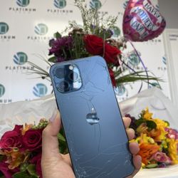 iPhone 12 Pro Max, Unlocked, 128 Gb, Crack Back $280