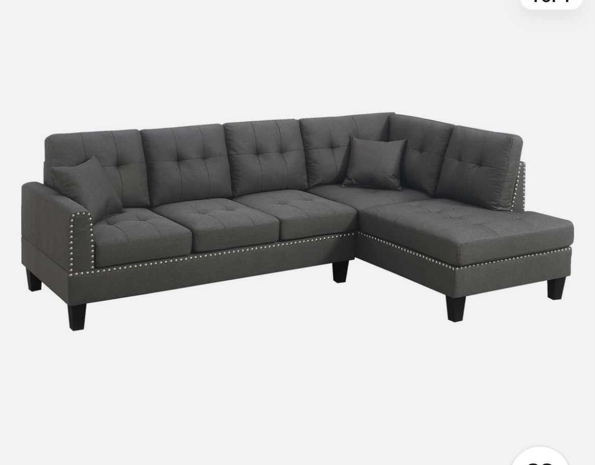 Brand New Grey Sectional 