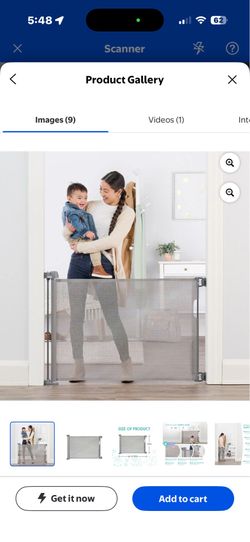 Retractable Baby Safety Gate