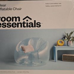 Clear Inflatable Chair By Room Essentials 